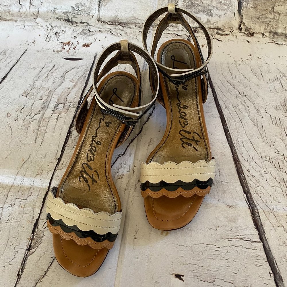 Lanvin Block Heel Sandal